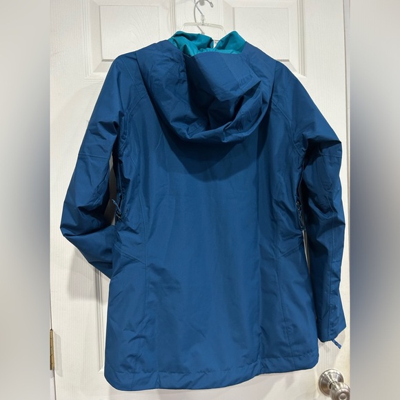 Patagonia Women's L Large 3-in-1 Powder Town Jacket Blue Ski Snowboard NWT - Picture 3 of 15